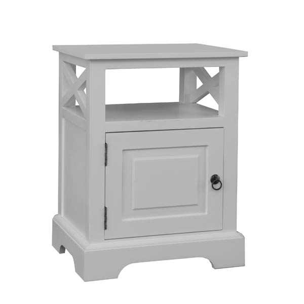 white nightstand